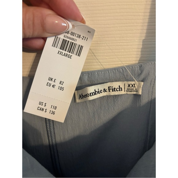 Abercrombie & Fitch light blue dress 💎🤍 - Picture 5 of 5